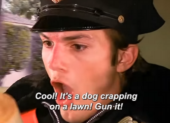 T0138010 Kelso became an intern police officer #shorts #edi part2