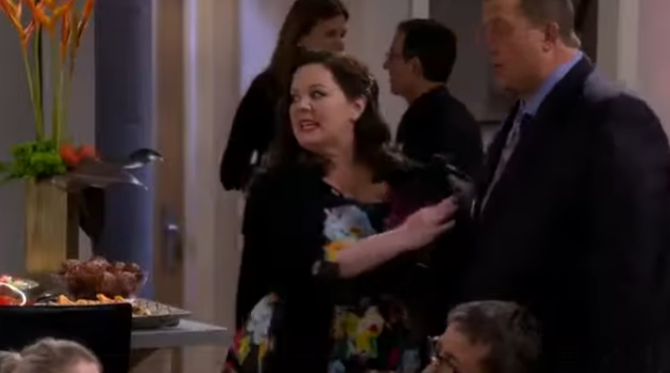 T1036007 Mike Embarrassed Molly at Party Mike Molly part2