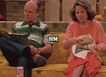 T1437004 70s Show Red Kitty need some alone ti part2