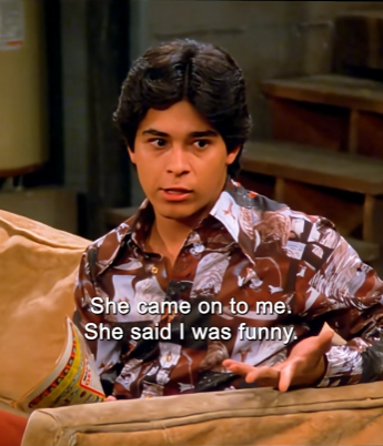 T1338004 Bold Fez! Kisses Kelso’s Girl Jackie Secretly#shortvideo #that70sshow #comedyvideos #shorts part2