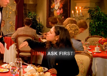 T2038004 Date night turned into a meal! Jackie ate while cursing at Kelsey.#shortvideo #funny #that70sshow part2