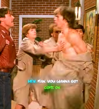 There’s another guy in a trench coat. #funny#foryou#comedy#shorts#series#that70sshow.mp4